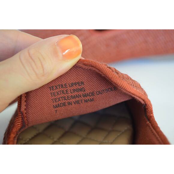 Birdies The Starling Raffia Loafers EUC Size 7 Paprika - Picture 5 of 5